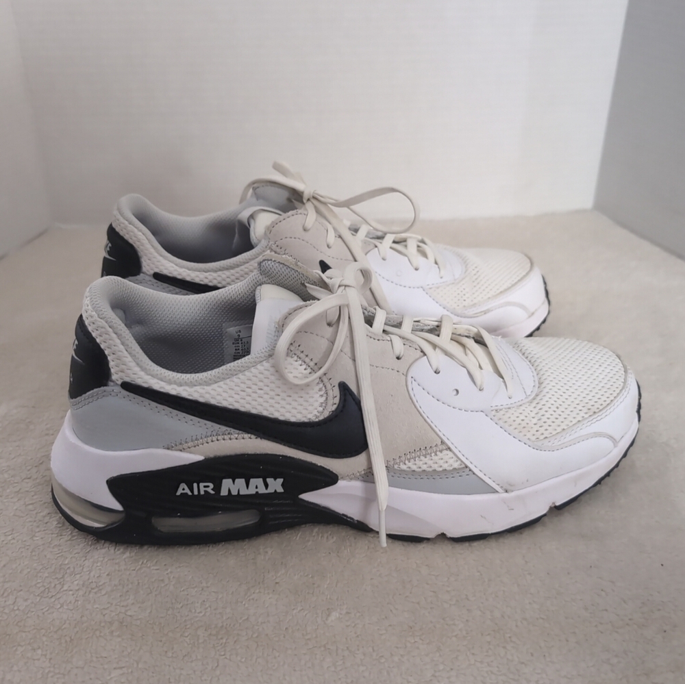 Nike Air Max Excee Size 9 "White/Black" FN7304-100 Men's Shoes Sneakers - Picture 3 of 7